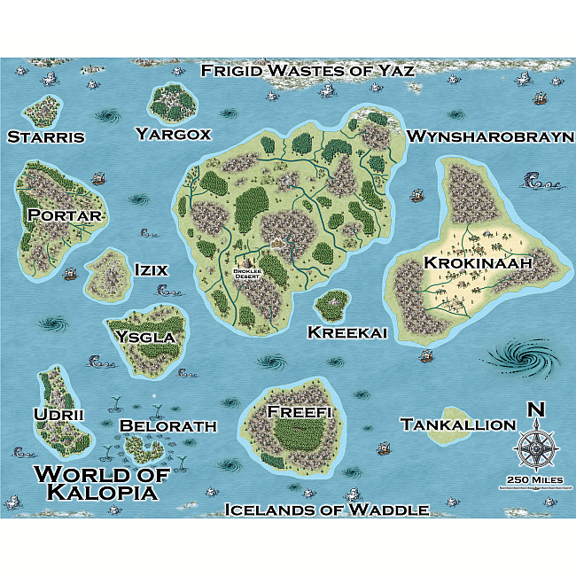 Creating Kalopia, world building with Amazing Tales | Amazing Tales